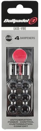 Bullpadel Blister (4 UDS) ANTIVIBRADOR Ease Vibe 005 Negro