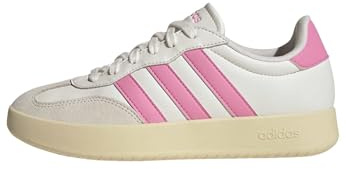 adidas Damen BARREDA Shoes, core White/Bliss pink/Orbit Grey, 41 1/3 EU