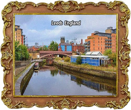 Leeds UK Travel Souvenir Fridge Magnets City Attractions Refrigerator Magnet