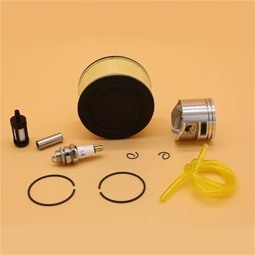 LALAL Piston Assy 44mm Air Fuel Filter Line Spark Plug Fit for Stihl MS251 MS 251 Chainsaw Spare Parts 1143 030 2007, 1141 120 1600
