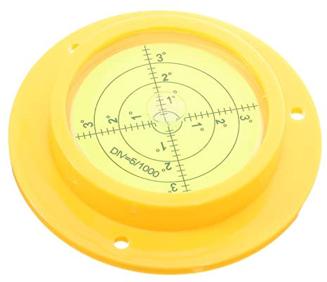 TEHAUX de Redonda con Base para Refrigeradores y Autocaravanas Herramienta de Medición Precisa para Ajustar Equipos