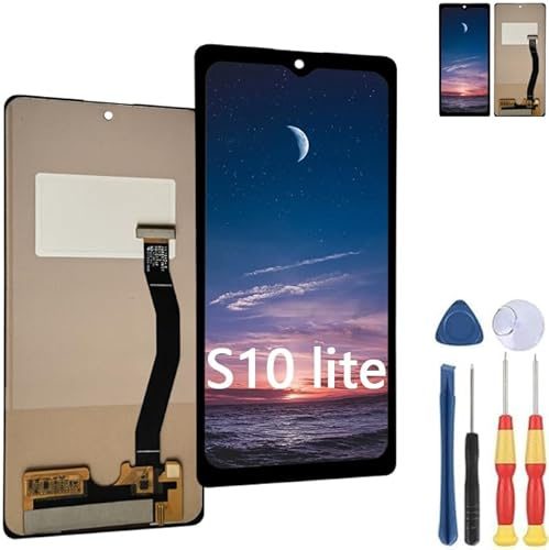 MinTroSD Touchscreen-Display für Samsung S10 Lite, ersetzt Teile mit Werkzeugen.