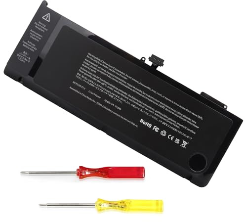 WoskjXas A1321 Akku Kompatibel mit MacBook Pro 15 15.4 Zoll A1286 (2009 2010 Version), Ersatz für MC118LL/A MC371LL/A MC372LL/A MB985LL/A MB986LL/A MB986J/A 77.5Wh