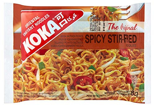 KOKA Oriental Noodles-All Flavours- Stir-Fried Noodles 85G(10 Packets)