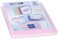 Viquel - Protège documents personnalisable - Reliure Format A4 - Porte vues 120 Vues (60 pochettes) Propysoft - Pochettes transparentes et lisses - Rose translucide