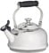 Le Creuset Pfeifender Teekessel mit Metall-Finish, 1,7 qt, Edelstahl