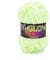 Lion Brand Yarn Chenille-Garn zum Selbermachen, Glow Worm