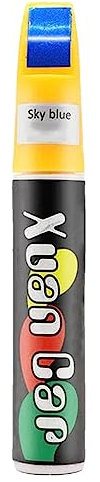 1 Stück Auto Kratzer Reparaturstift, 12 Ml Auto Lackreparaturstift, Lackstift Schwarz Auto, Wasserfester Autolack-Kratzer-Reparaturstif, Tragbares Auto Lackstift Für Autokratzer, Lack Repara