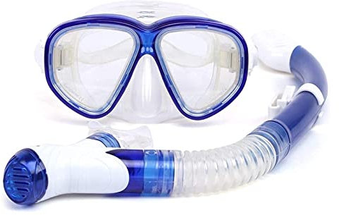 GeRRiT Masques Masque de plongée en apnée Ensemble de Tuba de plongée en apnée Anti-buée en Verre trempé Masque de plongée en apnée équipement Masques de plongée sous-Marine équipement de Piscine