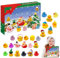 Enten-Adventskalender 2024 Für Kinder, Gummi-Enten-Adventskalender 2024, 24 Ta-ge Weihnachts-Countdown-Kalender, Weihnachts-Countdown-Kalender, Gummienten Weihnachtskalender Geschenke Für Kinder