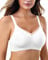 As Fairy Non Wired Bras for Women Lift Push Up Seamless Wireless Bra with Soft Support Lace V Neck Bralette Mesh Bras Everyday Bra (White,2XL)
