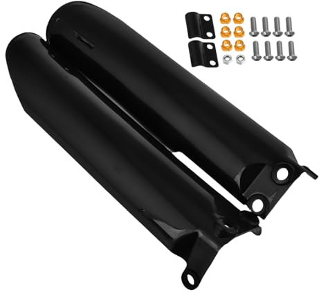 ZUNOXAZ Schutzabdeckung Für Vorderradgabel Motorrad Dirtbike Offroad Federungsschutz Ersatz Gabel Schutz Kompatibel Mit Verschiedenen Motorradmodellen Zubehör Motorräder