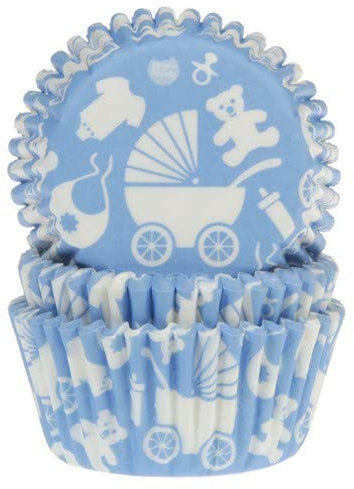 House of Marie Muffinförmchen, Baby, Blau