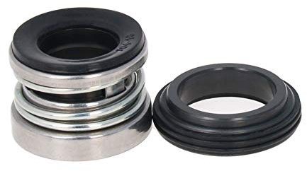Othmro Sello Mecánico de Aleación de Plástico 16 mm Diámetro Interno 104-16 para Eje de Bomba, Agua, Piscinas y Spa - Repuesto