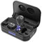Ceppekyy Cuffie Bluetooth Sport Bassi Potenziati Auricolari Bluetooth Senza Fili IPX8 Impermeabili Cuffie Wireless CVC 8.0 in Ear Cuffiette Bluetooth 5.0 120Ore 2000mAh per Samsung iPhone Huawei