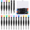 18 Pcs Torx Screwdriver Set, Mini Small Magnetic Torx Flat Phillips Head Screwdrivers Tweezers Repair Kit for Eyeglass Computer Phone Electronics Jewelry Watches PS4 Jeweler Screwdriver Set
