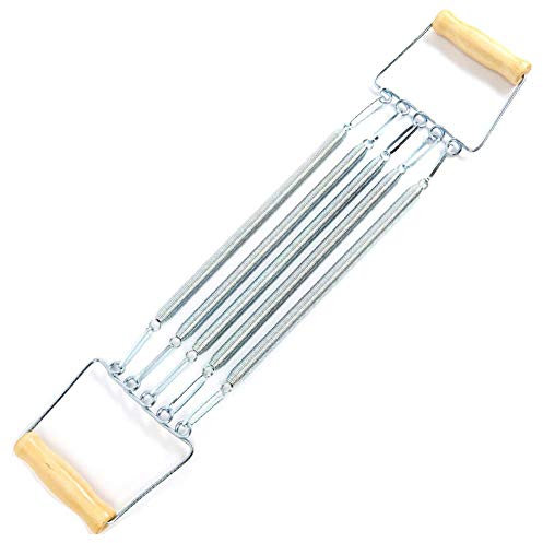Chest Expander Feder Muskel Puller-5 Widerstand Stahlfeder Brust Expander Home Männer und Frauen Fitnessgeräte Holzgriff