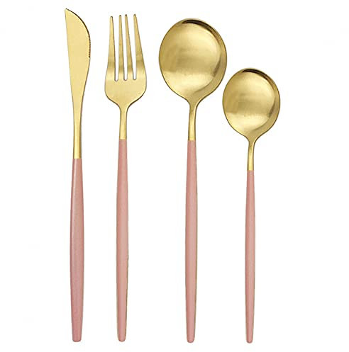 Mattes Geschirr Besteck Besteck Set Edelstahl Geschirr Messer Gabel Löffel Geschirr Set