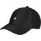 Adidas Women's Satin BASEB Cap Hat, Black, OSFY