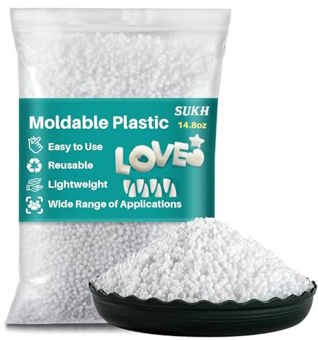 Sukh 14.8oz Moldable Plastic Pellets - Thermoplastic Beads Polymorph