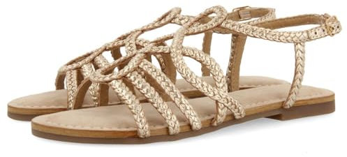 GIOSEPPO Women's Yakima Sandal, Golden, 7 UK