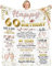 EIMOPE 60th Birthday Blanket, Decorations for Women, Happy 60th Birthday Gift Ideas