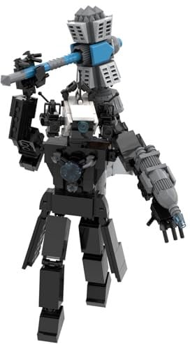 GUUIESMU Building Blocks Upgraded Titan Speaker Man, Toy Figure, Upgrade Titan TV Man, Gifts For Boys And Girls