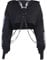 DINGJIUYAN Sexy Tops for Women - Backless, Off the Shoulder, Red & Black Crop Tops for Ladies