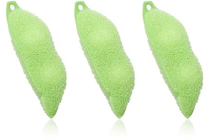 Rumyve3pcs Bean-shaped Bottle Cleaning Sponge,Reusable Bottle Cleaning Sponge,Bottle Cleaning Sponge Inside Clean Small Mouth