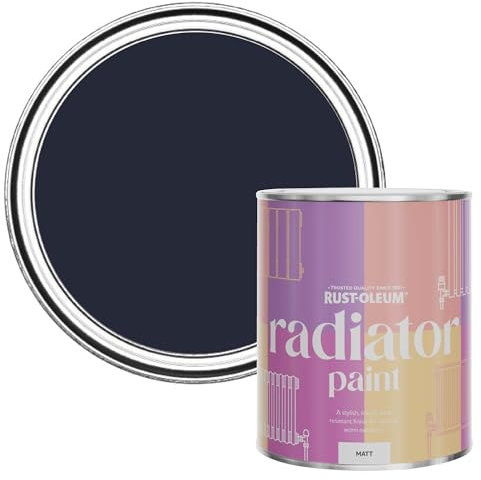 Rust-Oleum Blue Heat Resistant Radiator Paint in Matt Finish - Odyssey 750ml