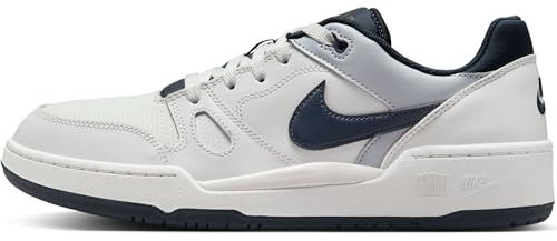 Nike Herren Full Force LO Sneaker, Platinum Tint/Dark Obsidian-Wolf Grey, 42 EU