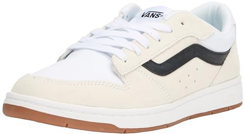 Vans Herren Ryland Ls Sneaker, Suede/Canvas White/Black, 47 EU