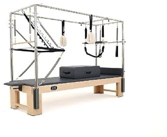 Aixizi Faltbarer Pilates Reformer - Grau, Metall, 300 Pfund, Unisex-Adult