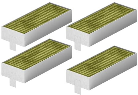 EVAYP 4x Aktivkohlefilter 17007412 17004805 Kompatibel mit Bosch HEZ9VRCR1 CleanAir Plus HEZ9VRCR1