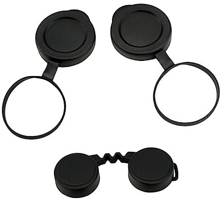 CIYODO Mirror Cover Rubber Protective Objective Lens Caps for Binoculars Lens Cover for Outdoor and Travel Use Prevents Scratches and Damage