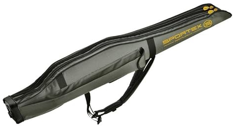 Sportex Tasche 2 Fächer für montierte Rute Länge 125 cm