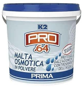 La zappa Malta osmotica in polvere 5 Kg ideale per il risanamento e l'impermeabilizzazione di pareti e pavimenti