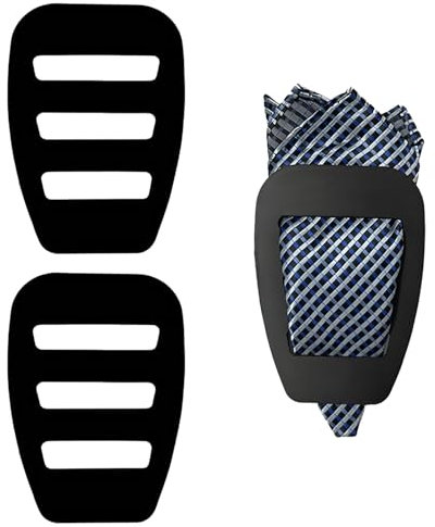 2 Stück Einstecktuch Halter, Einstecktücher Für Herren Anzug Accessoires Für Aufbewahrung Taschentücher Und Herrentaschentücher, Stofftaschentuch Kleiderbügel Für Hochzeit (Schwarz)