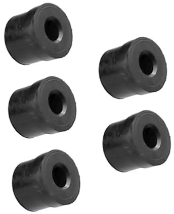TOPBATHY 5pcs Water Release Key Trombone Rubber Tips Finger Buttons Supplies for Trombone Slide Protection Repair Kit