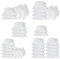 Nurtextil24 Füllkissen 2er 4er 6er 8er 10er Sparpack Inlett 100% Baumwolle 22 Größen in Weiß mit Reißverschluss 10er Pack 30 x 30 cm