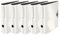 Leitz 104710 Qualitäts-Ordner 180° Active Solid, breit (A4, weiß | 5er Pack, 1)