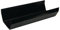 FloPlast 114mm Black Square Gutter 4M