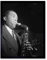 Wee Blue Coo Vintage Charlie Parker Jazz Music Saxophone Legend Art Print Framed Poster Wall Decor Kunstdruck Poster Wand-Dekor-12X16 Zoll