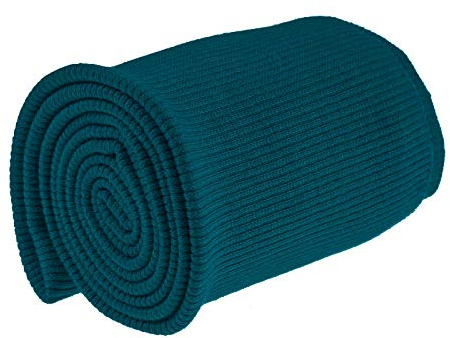 15x70cm Bündchen Strickbündchen Bündchenstoff 6% Elasthan Bündchenstoff gerippt