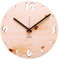 huamet Holz Wanduhr DUHRCHBRUCH aus Zirbe, rund - einzigartiges Design, geräuschlos ohne Ticken - Qualitätsprodukt Made in Südtirol - CH40-A-1604