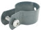 INDUTEC Strebenschelle Ø60 mm - anthrazit - Zaunstrebe