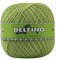 DELFINO Filato Cotone per Uncinetto 100g - Disponibile in più Colori e Spessori - Gomitolo Colore Verde Mela (458) - Spessore Numero 5 - da Ricamo 100% Filo di Scozia - 100% Made in Italy