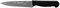 Starrett Professional Stainless Steel Chefs Kitchen Knives - Narrow Triangular Profile - 6-inch (150mm) - Black Handle