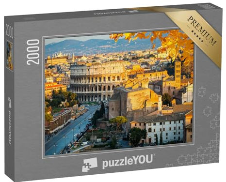puzzleYOU: Puzzle 2000 Teile „Beeindruckendes Kolosseum in Rom, Italien“ – aus der Puzzle-Kollektion Colosseum