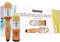 Hemway Premium Handmade Round-Headed Chalk, Lacquer & Wax Paint Brush Set (Pack of 2) | Brushes for Painting, Waxing & Finishing Furniture, Walls, Ceilings, Wood | Tools for DIY or Shabby Chic Finish